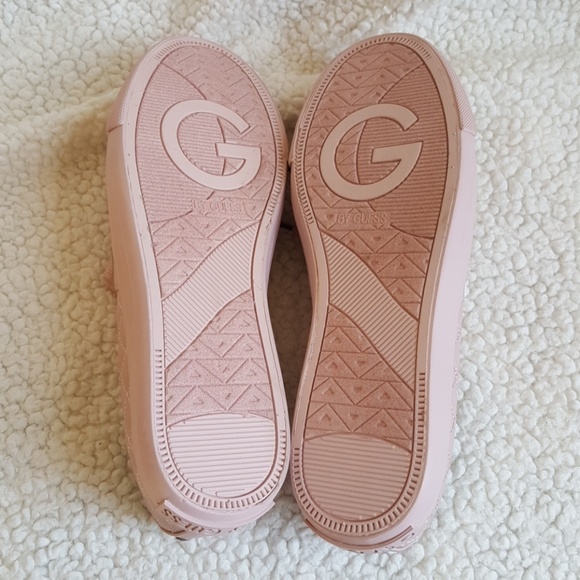 G by Guess Ggoadie2M pink quilted sneakers size 8 - Picture 5 of 5